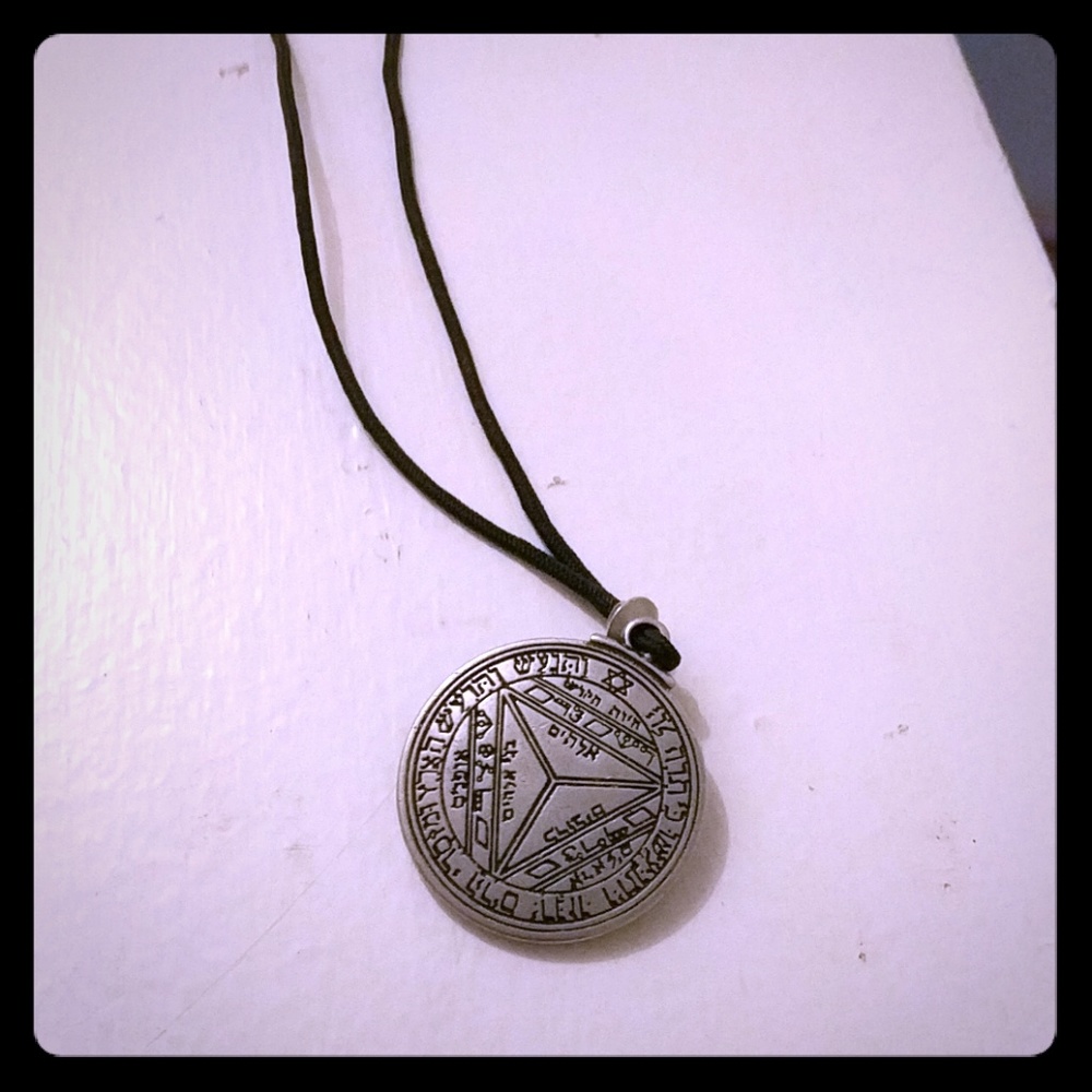 Pewter Talisman of Saturn